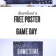 Download free game day poster kim byers