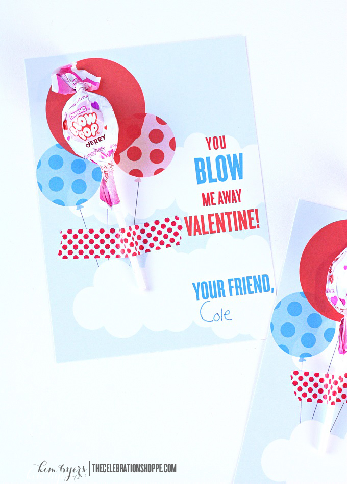 Free Printable Valentine Card | Kim Byers