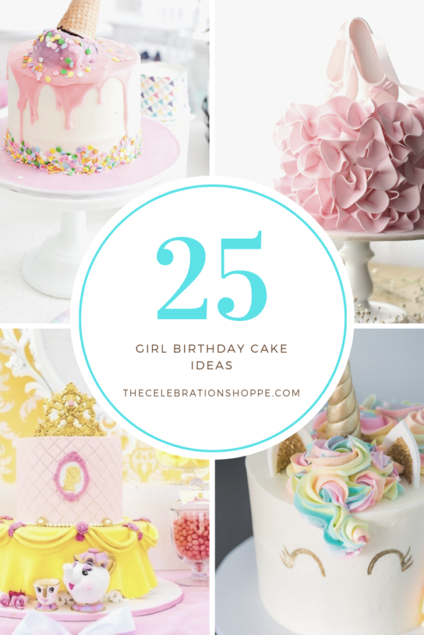 25 Beautiful Girls Birthday Cake Ideas For All Little Big