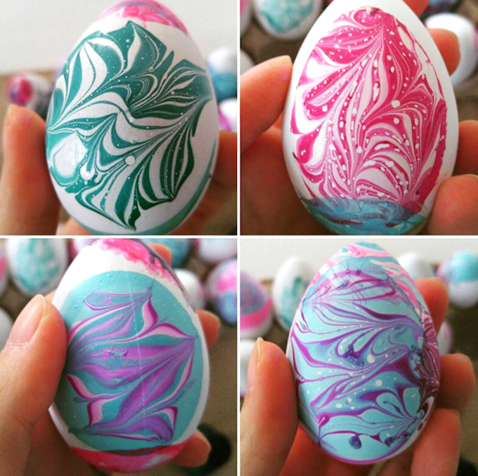 Sharpie Easter egg decorating - Kim Byers