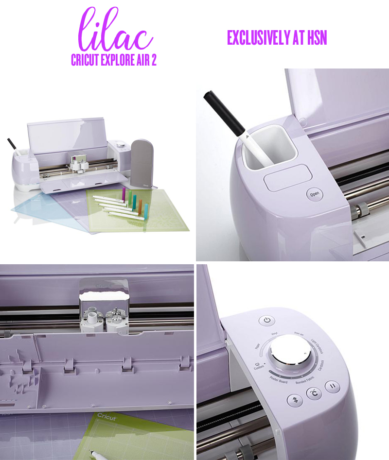 Lilac Cricut Explore Air 2 At HSN