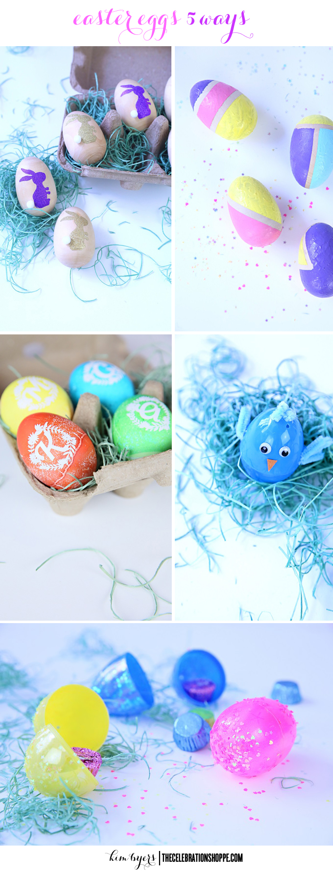 Easter Eggs 5 Ways | Kim Byers