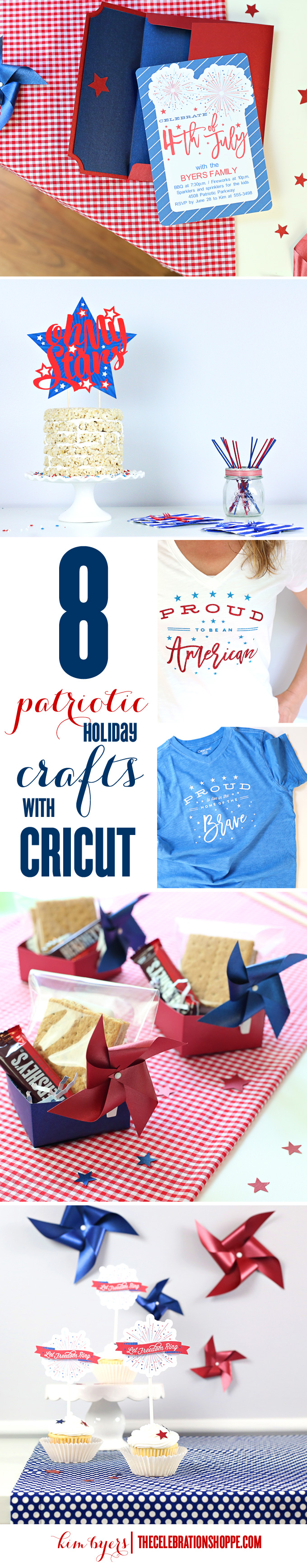 8 Patriotic Cricut Crafts | Kim Byers