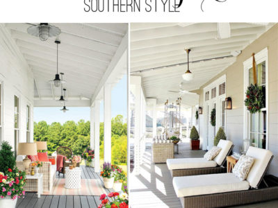Black white porch picks southern style kim byers