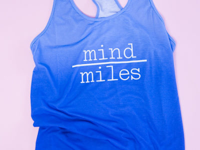 Mind over miles graphic tee kim byers 0649