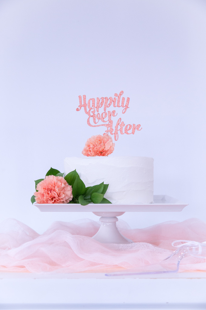 Happily Ever After Wedding Cake Topper 