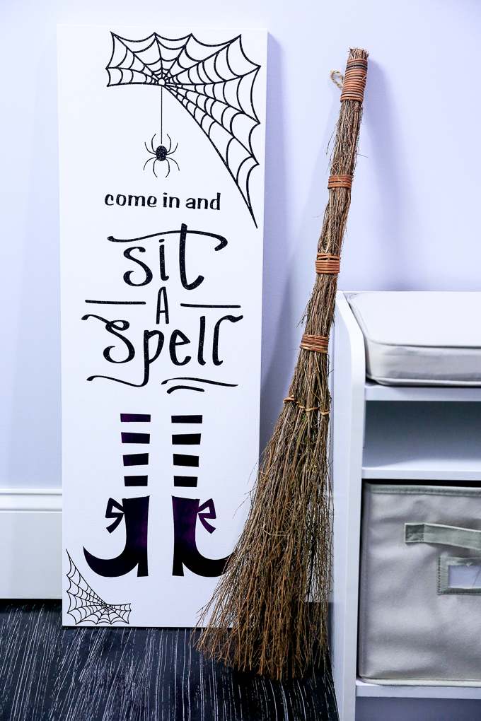 Sit A Spell Halloween Sign | Kim Byers