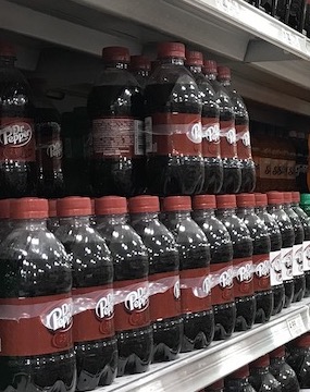 Dr Pepper Aisle In Publix