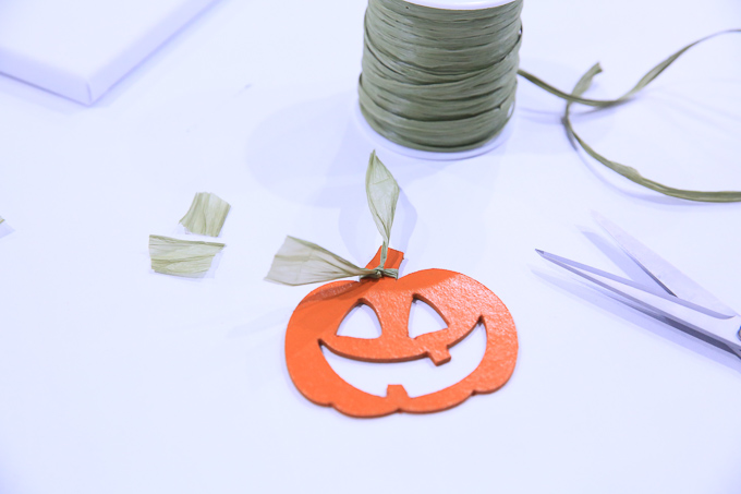 Painted Chipboard Pumpkins