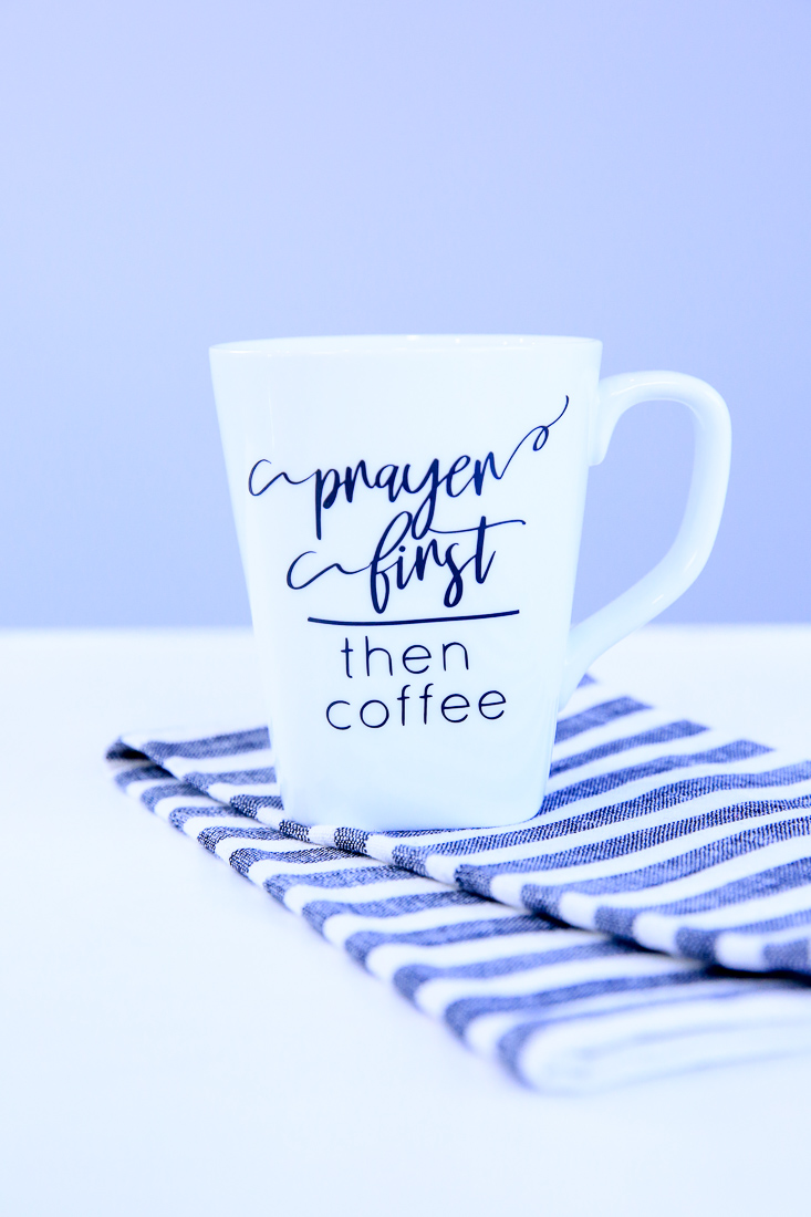 Prayer First Then Coffee SVG | Christian Gifts | Kim Byers