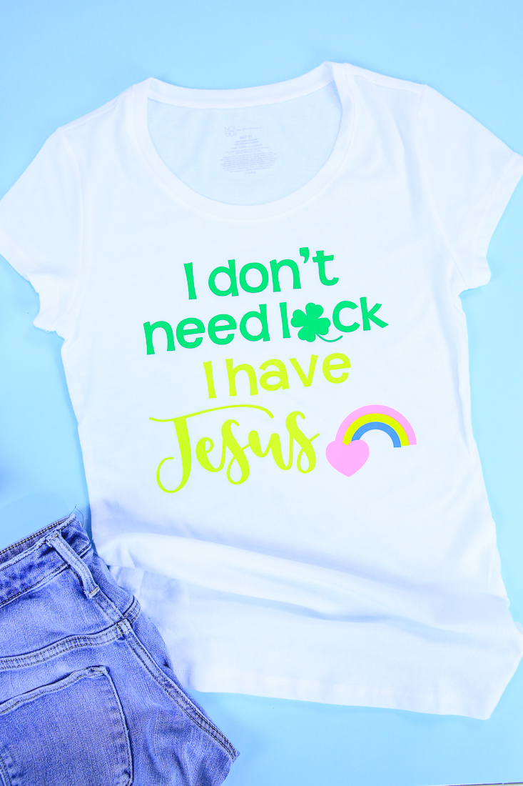 St pattys day tshirt cricut maker kim byers