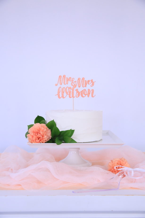 Make A Wedding Cake Topper With Cricut Maker - Video - Kim Byers