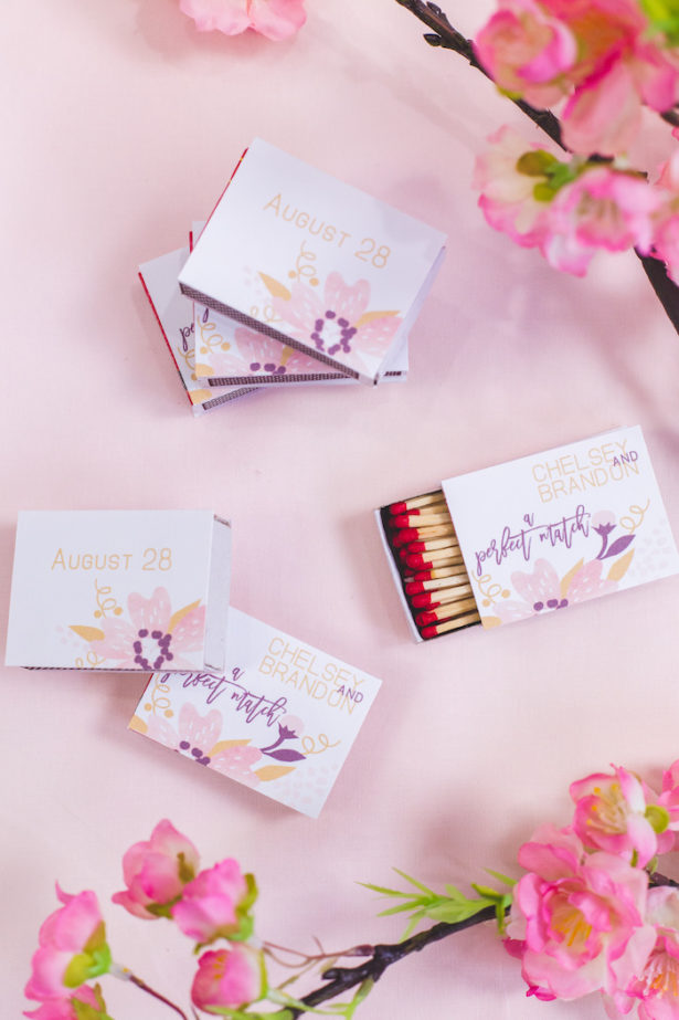 Matchbox Wedding Favors Easy & Inexpensive With Free Template Kim Byers