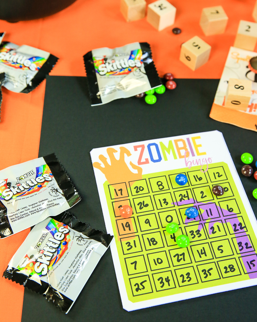 Free Printable Zombie Bingo Cards | Halloween Party Ideas with Kim Byers at The Celebration Shoppe