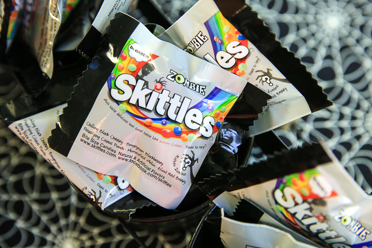 Zombie Skittles Halloween Treat Kim Byers