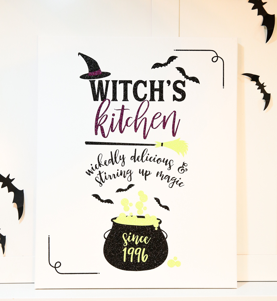 Halloween Kitchen Sign SVG with Cauldron | Cricut Crafting with Kim Byers at The Celebration Shoppe