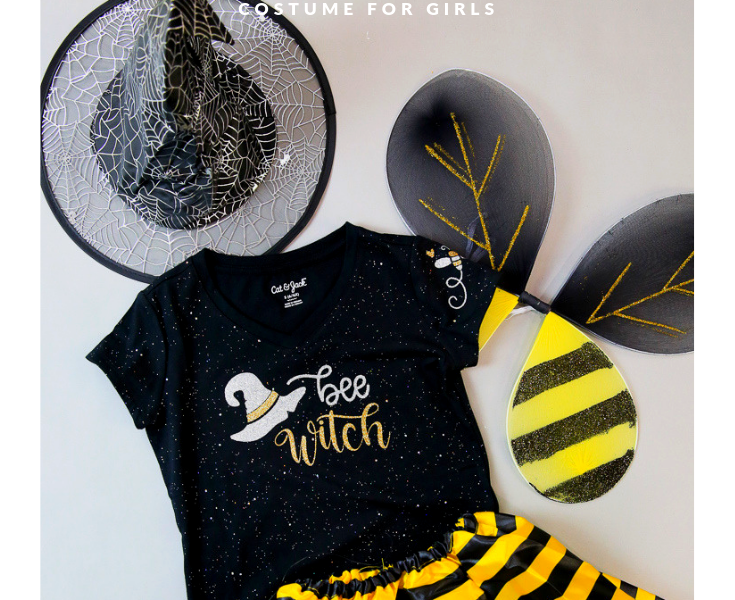 Bee Witch Halloween Costume For Girls