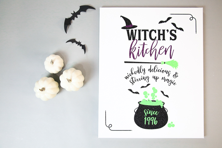 Halloween Sign Cricut Kim Byers