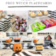 Free Witch Placecards Kim Byers