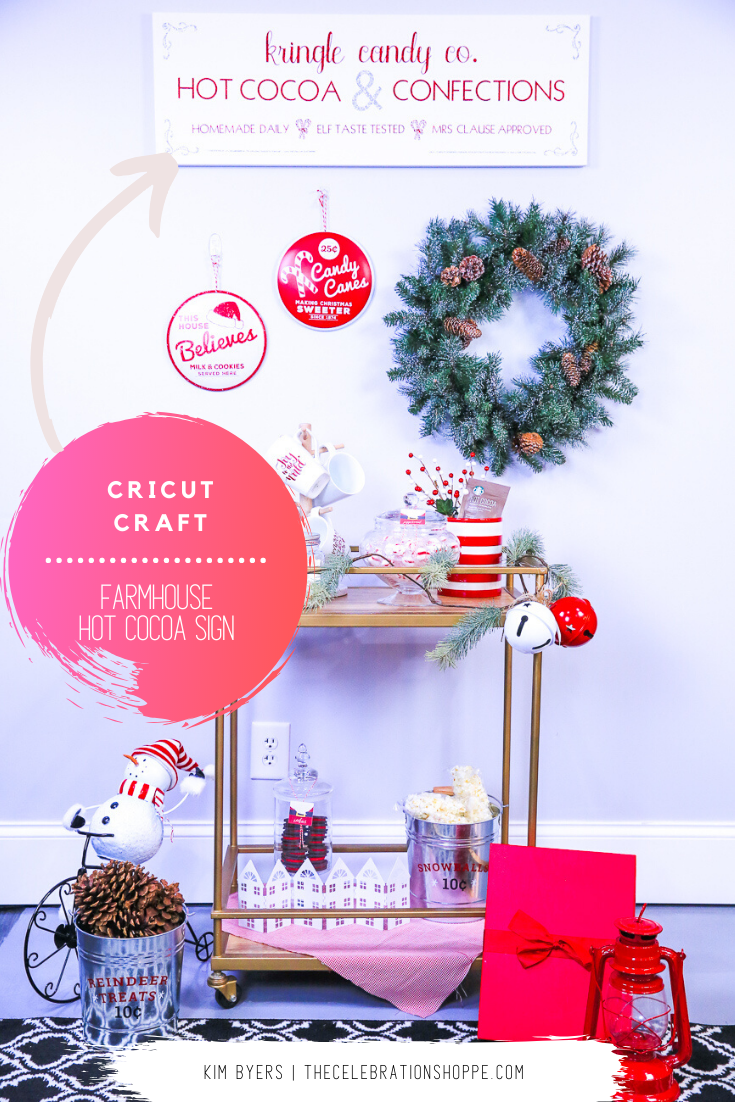 Cricut Hot Cocoa Bar Sign | Kim Byers