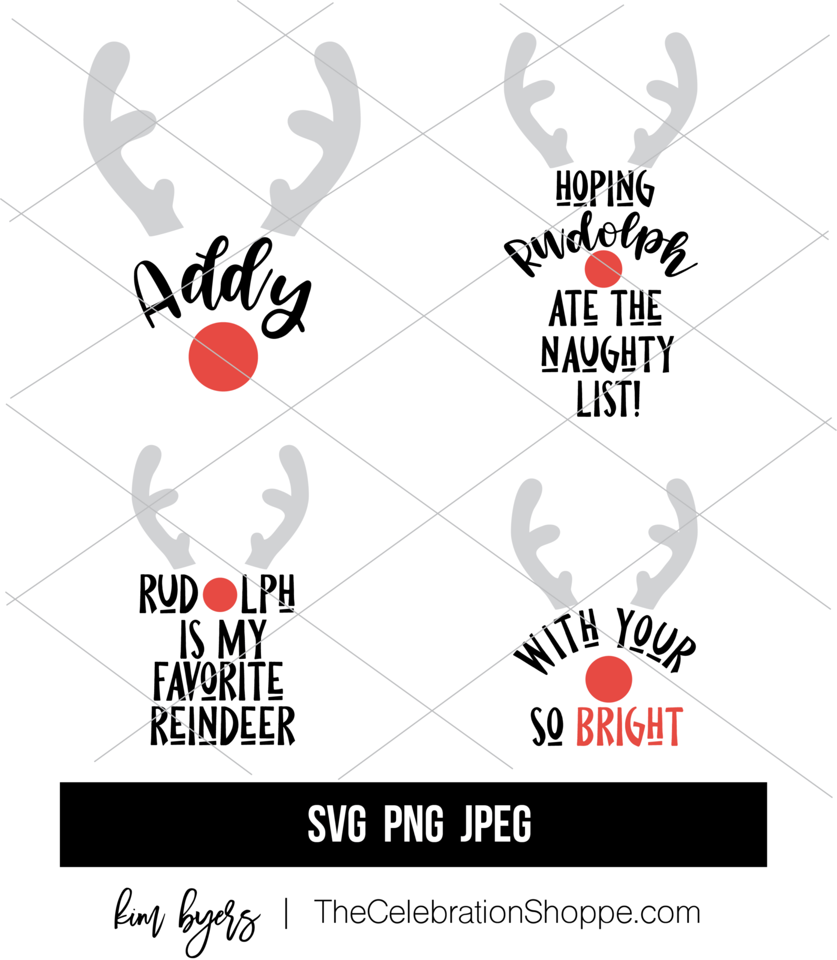 Free Free Shine Like Rudolph Svg 388 SVG PNG EPS DXF File