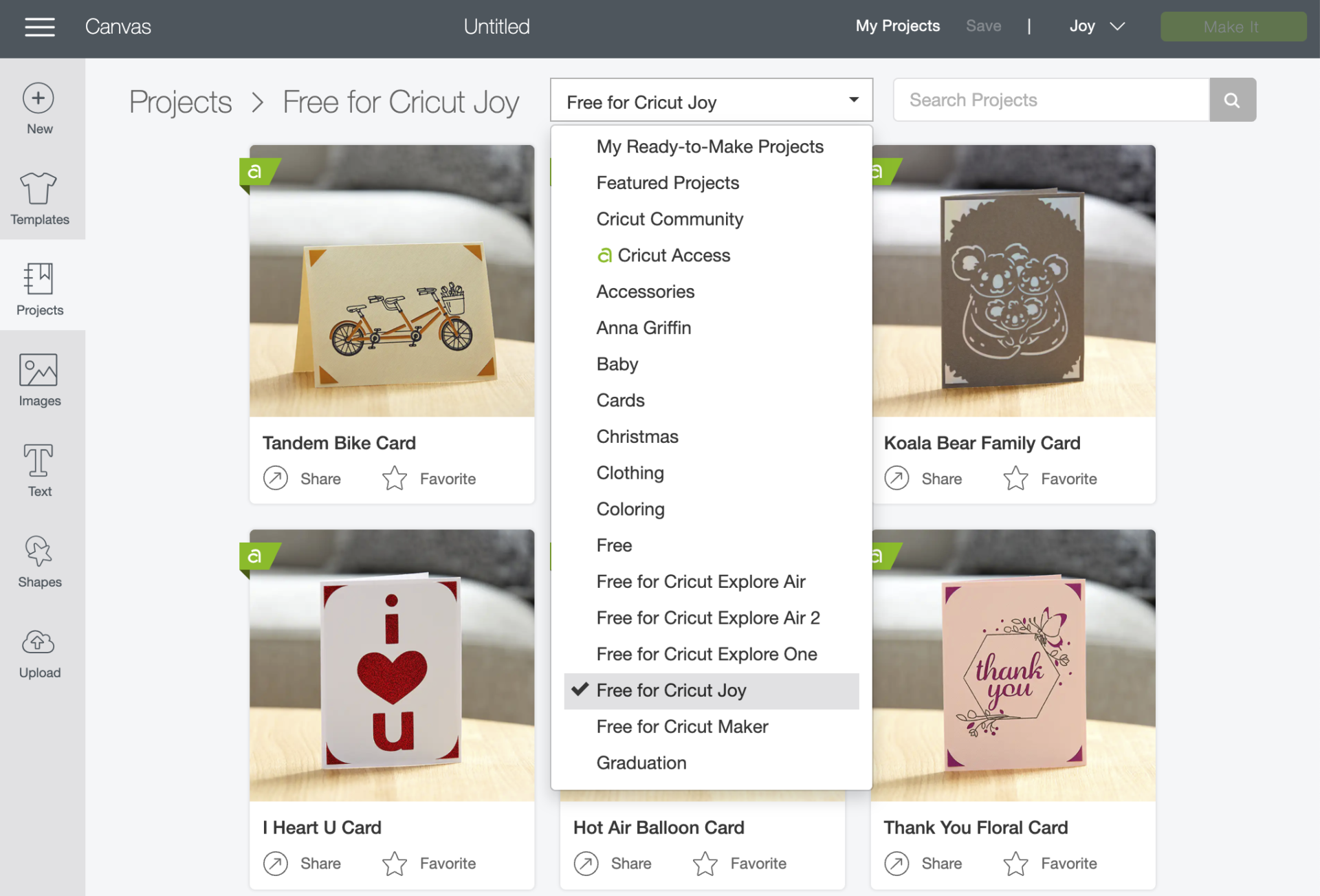 Cricut Design Space Free For Cricut Joy