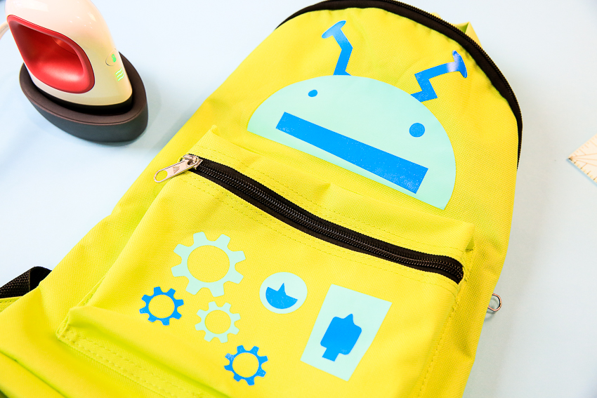 Diy Robot Kid Backpack 2