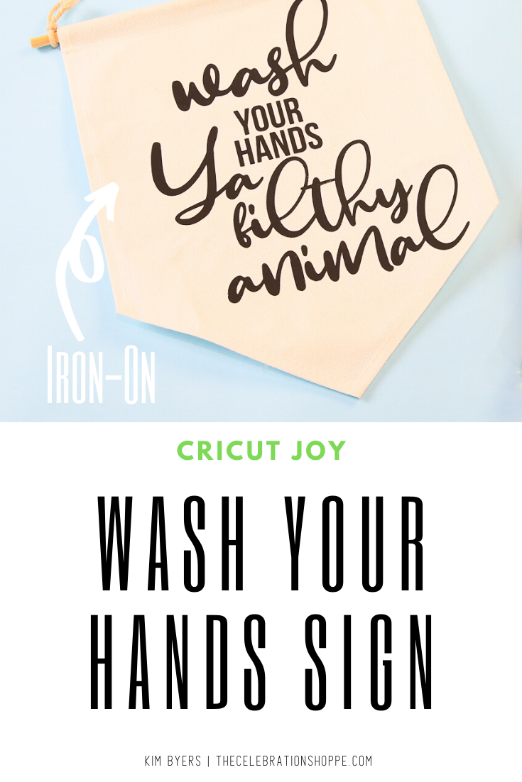 Cricut Joy Iron-On-Sign
