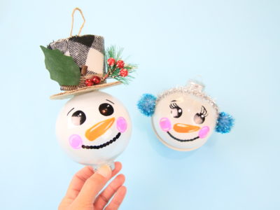 Snowman Ornament Kim Byers